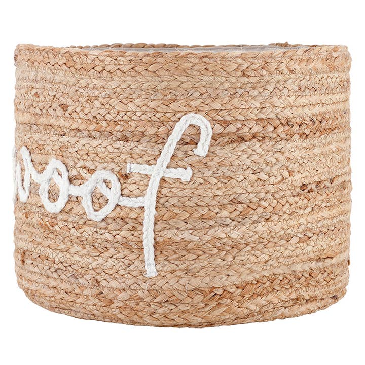 Santa Barbara Design Studio by Creative Brands - Wholesale Basket - Face to Face Jute Basket - Woof1