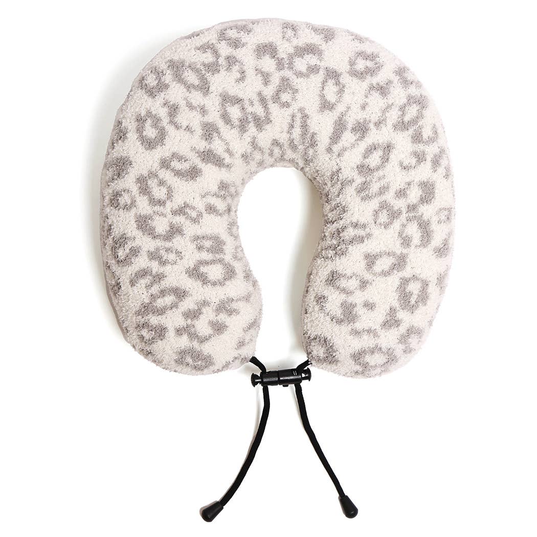 Fashion City - Wholesale Travel Pillow - Soft Leopard Print Travel Neck Pillow15