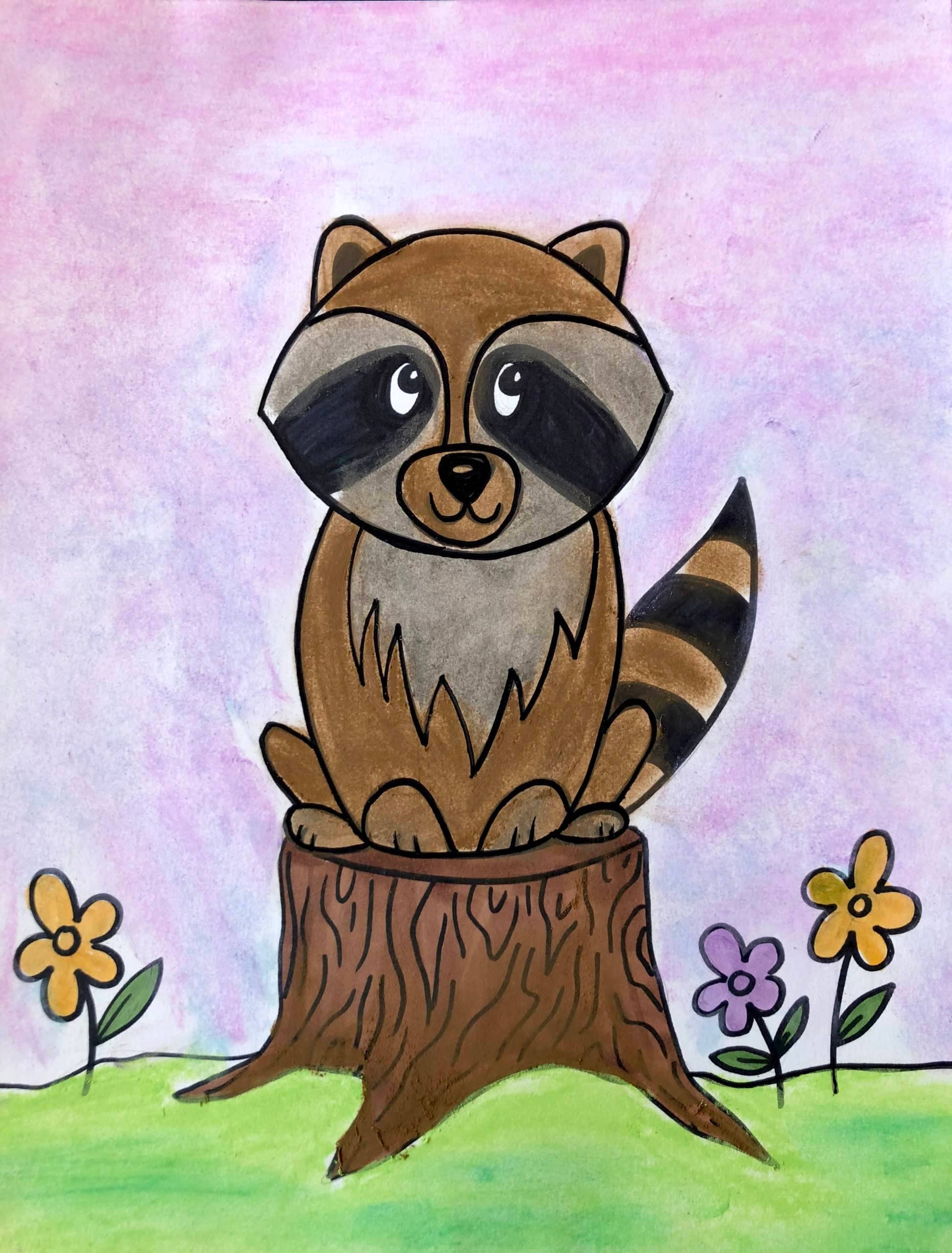 Guide Dots - Wholesale Art Set - Kids & Baby - Rascal Raccoon L10