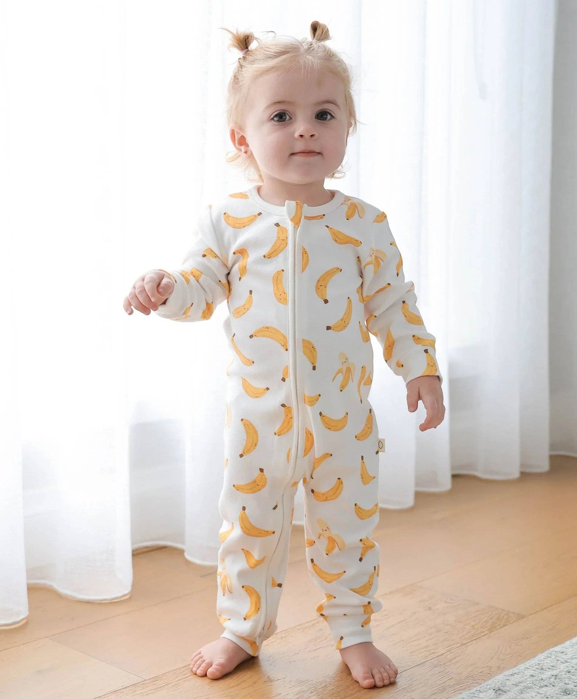 Lūmmi in Colour Babywear – wholesale Jumpsuit – Baby – Organic Cotton Growsuit - Bananas0