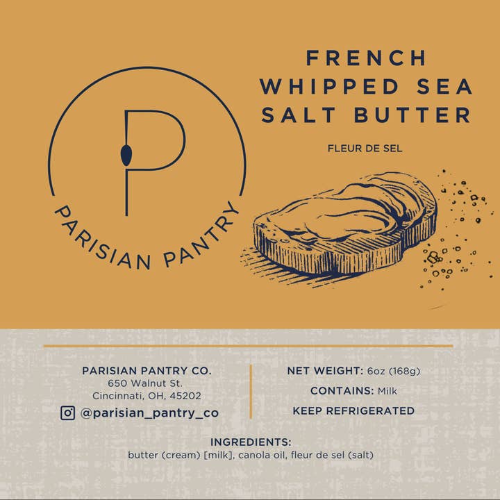 Parisian Pantry Co. - Wholesale Butter - French Whipped Sea Salt Butter | Butter