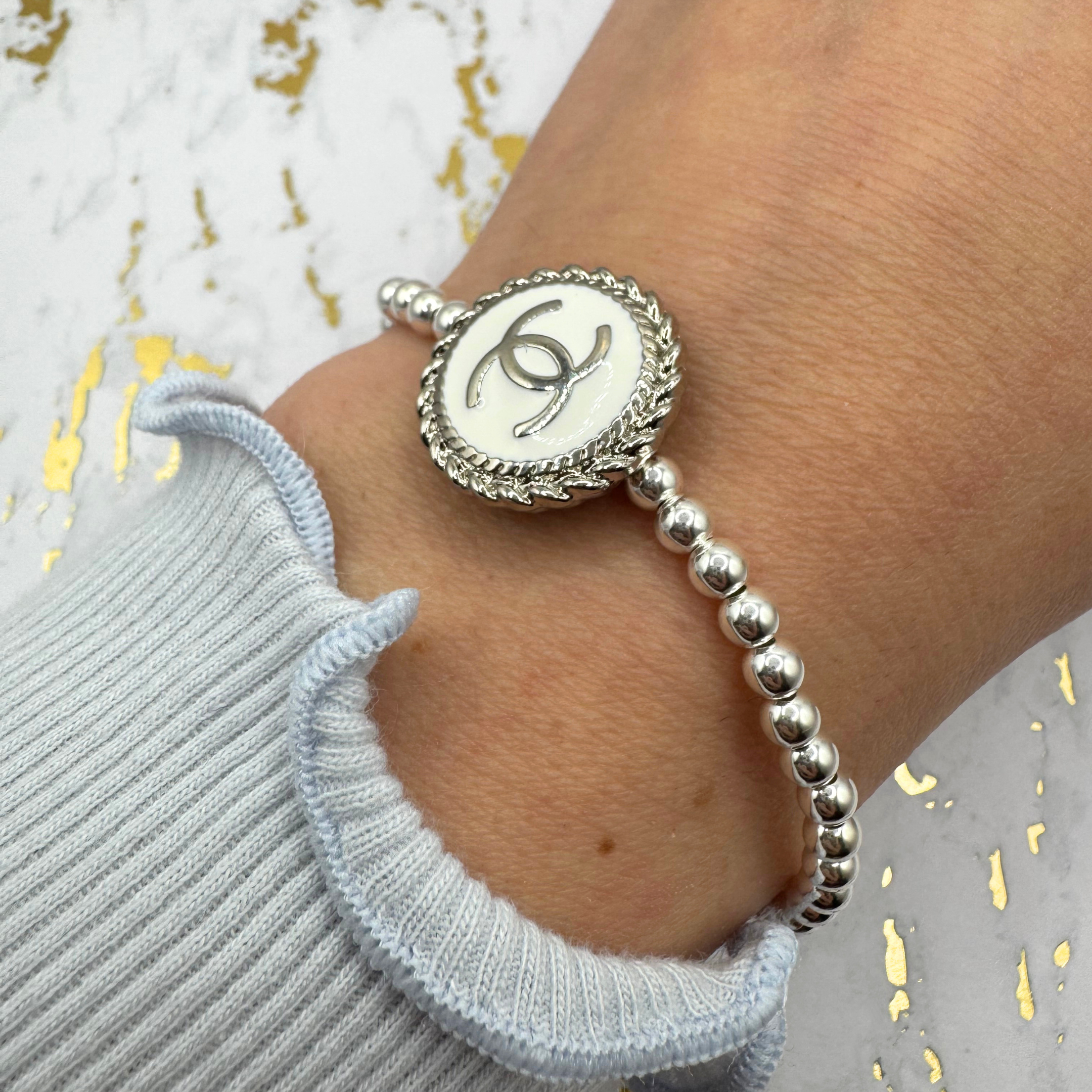 Golden Girl Jewelry - Vente Bracelet de perles - Bracelet perlé en argent sterling de 4 mm1