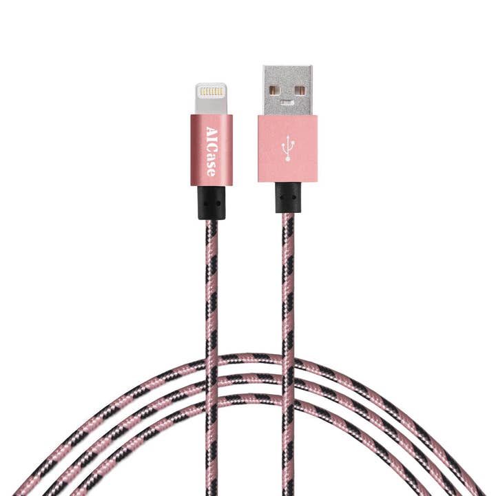 AICase - Wholesale Charging Cable - AICase iPhone Charger Cable 10ft Lightning Cable Durable Braided Cord