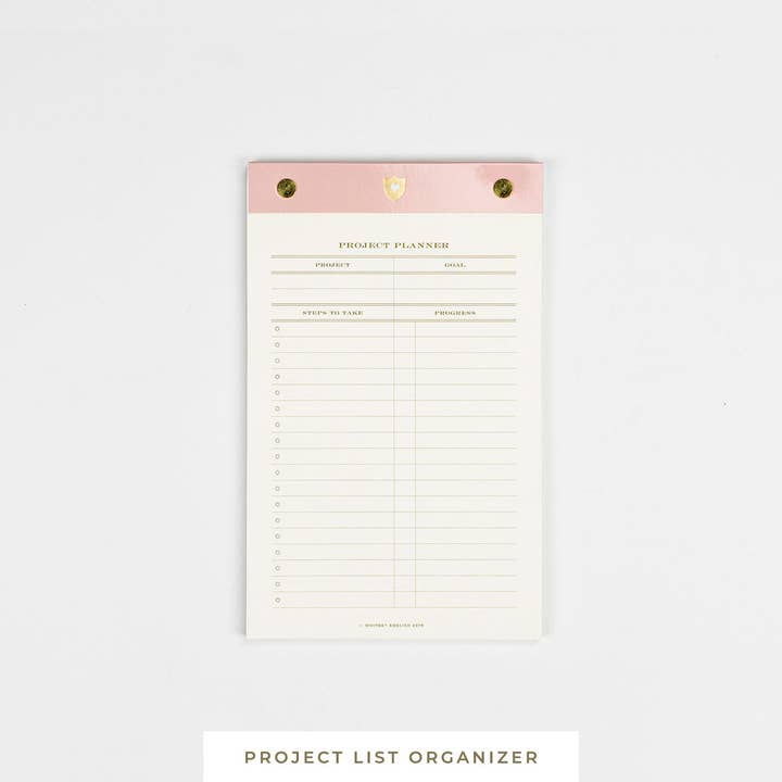 Notepad • Organisator van de projectlijst voor wholesale door Whitney English