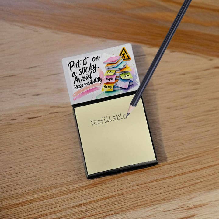 Mettilo su un Post-it Evita la Responsabilità Divertente Nota Adesiva H per la vendita all'ingrosso da parte di Caroline's Treasures