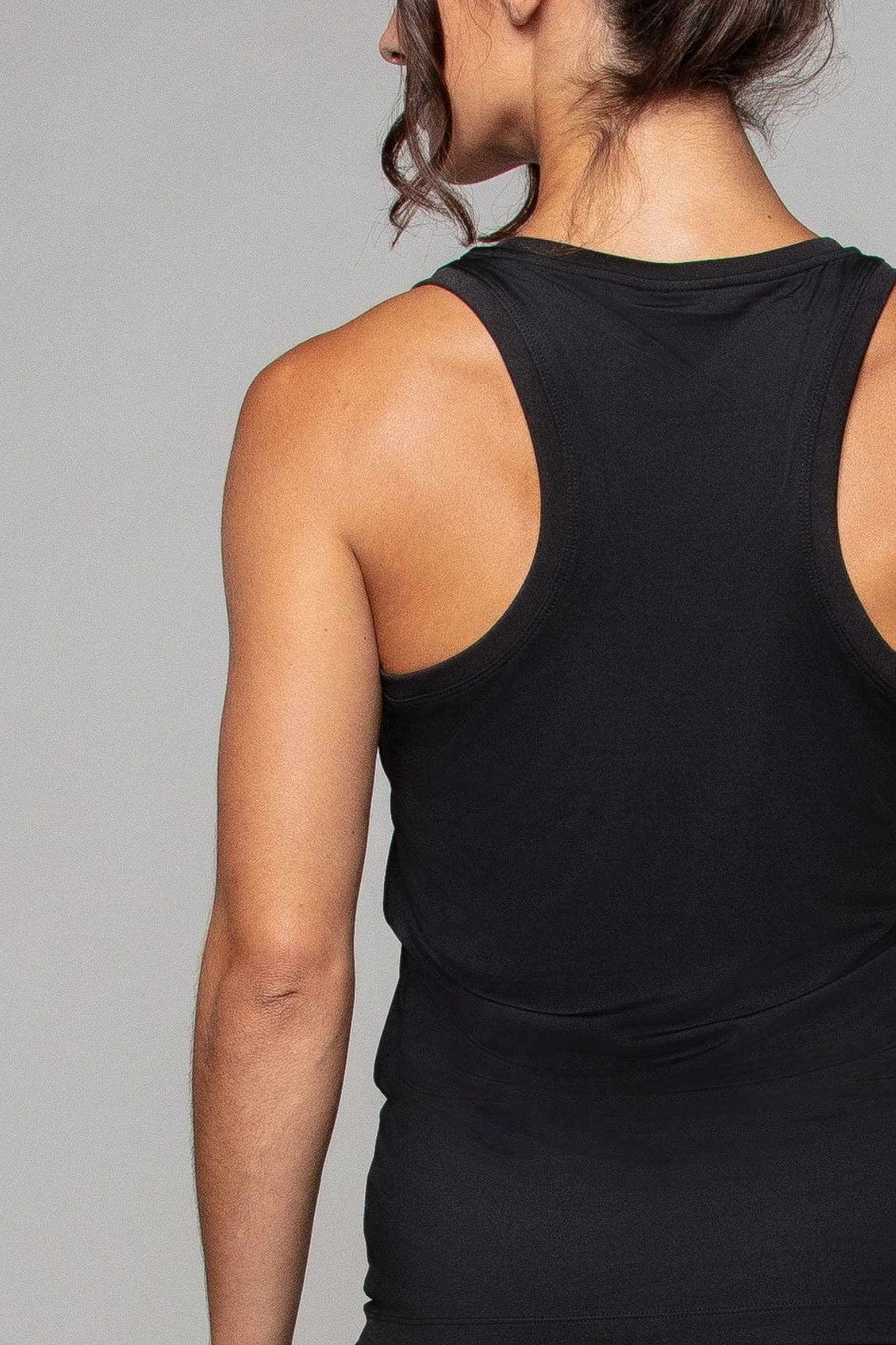 Black Athletic Vest Tank Top for wholesale on Faire4