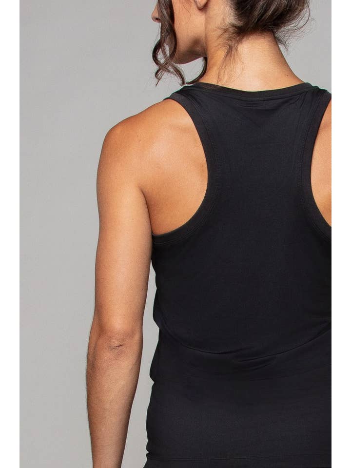 Black Athletic Vest Tank Top for wholesale on Faire4