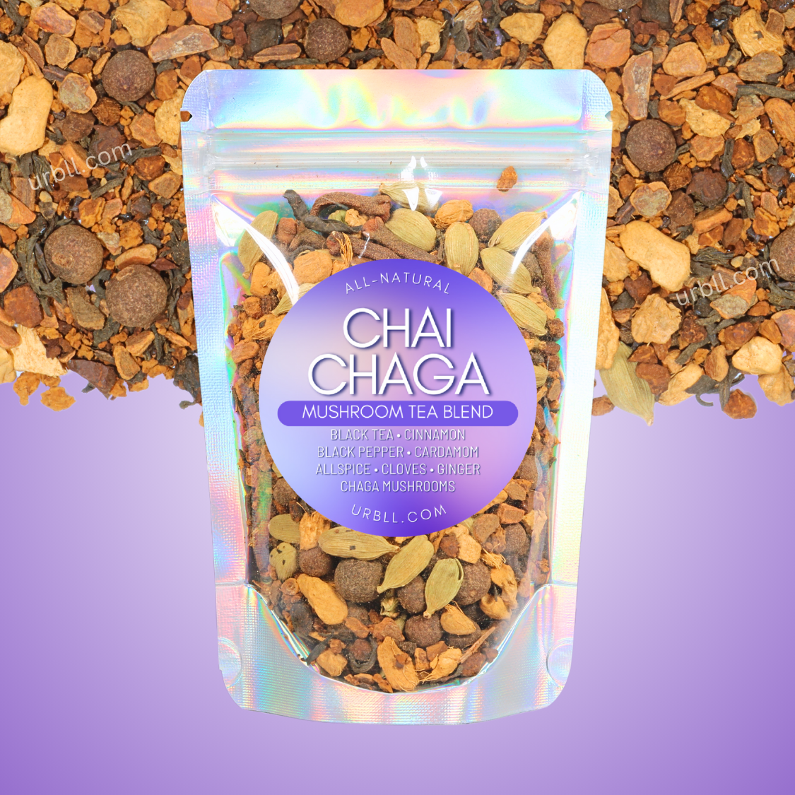 Urbll – wholesale Loose tea – Chaga Chai Mushroom Tea1
