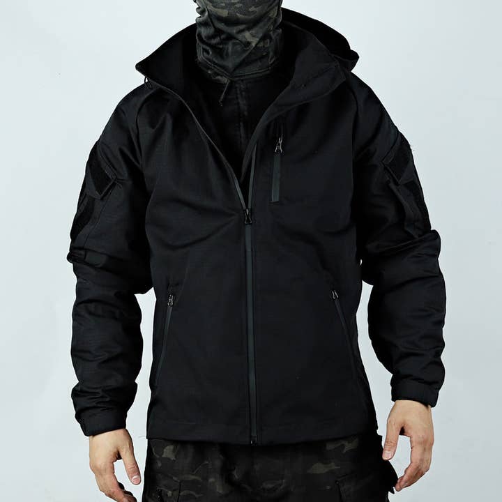 Ecovear - Wholesale Jacket - Men's - Men's Tactical Commuter Jacket with Detachable Hood