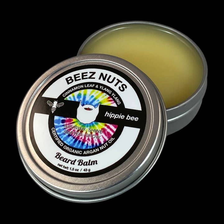 Beez Nuts Balms - Wholesale Beard styling product - Hippie Bee Beard Balm2