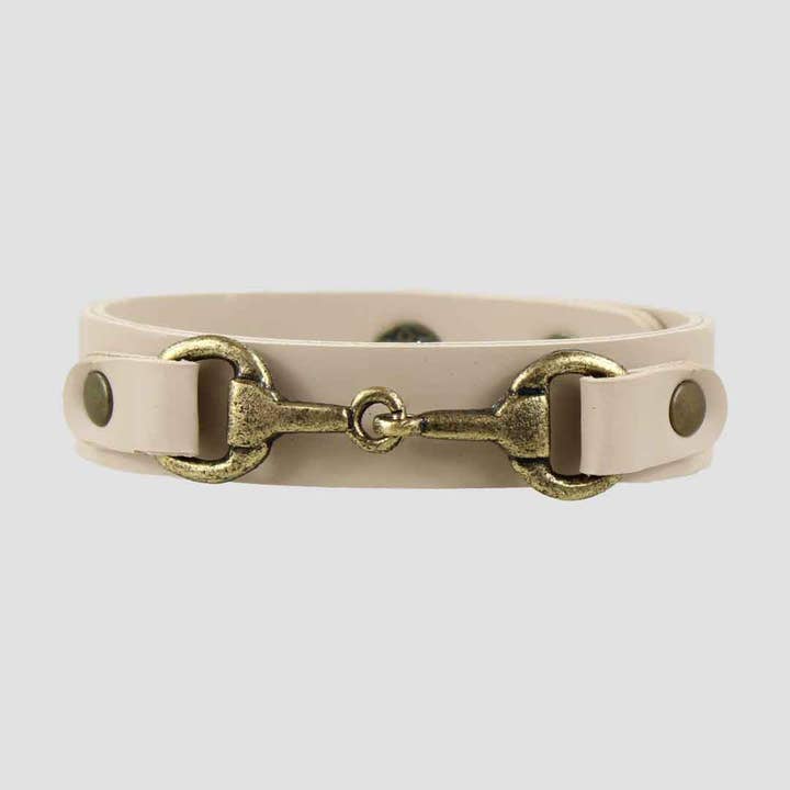 Bracelet Snaffle Crème pour la vente par Grays 1922