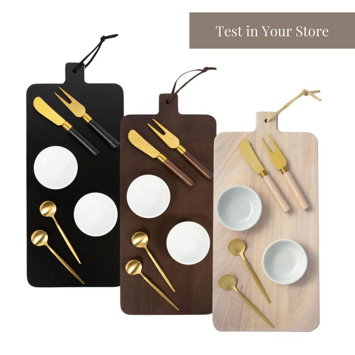 Charcuterie Board Set | Christmas 2026 Holiday Gift for wholesale by HOST at HOME by The Bamboo Abode