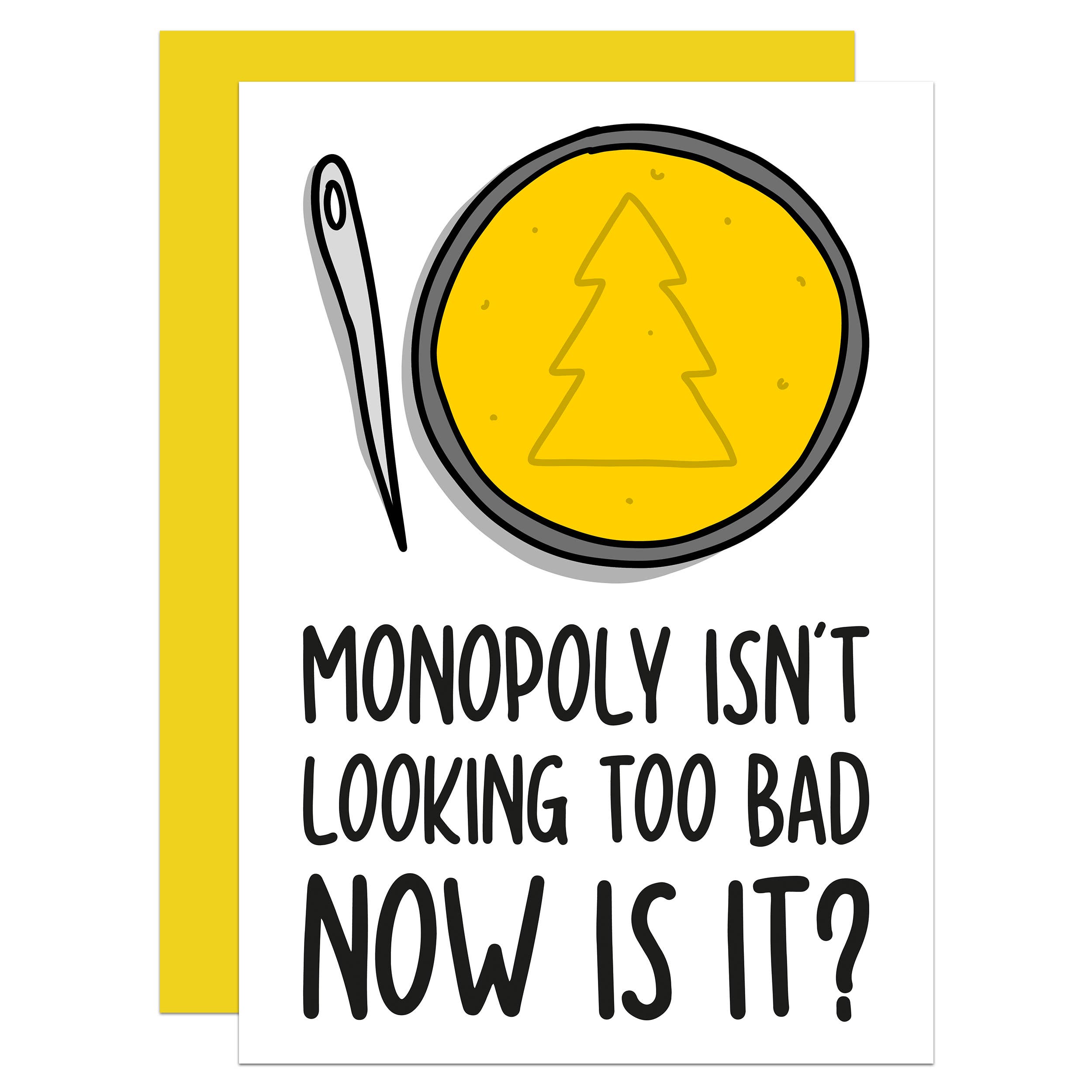 TeePee Creations - Wholesale Christmas Card - Squid Game Monopoly Christmas A6 Card0