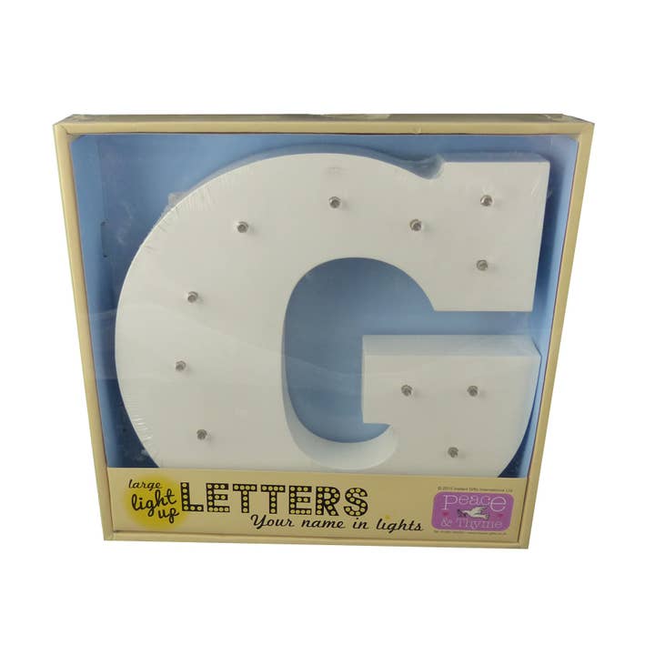 Instant Gifts International - Vente Pancarte - Grandes lettres lumineuses7