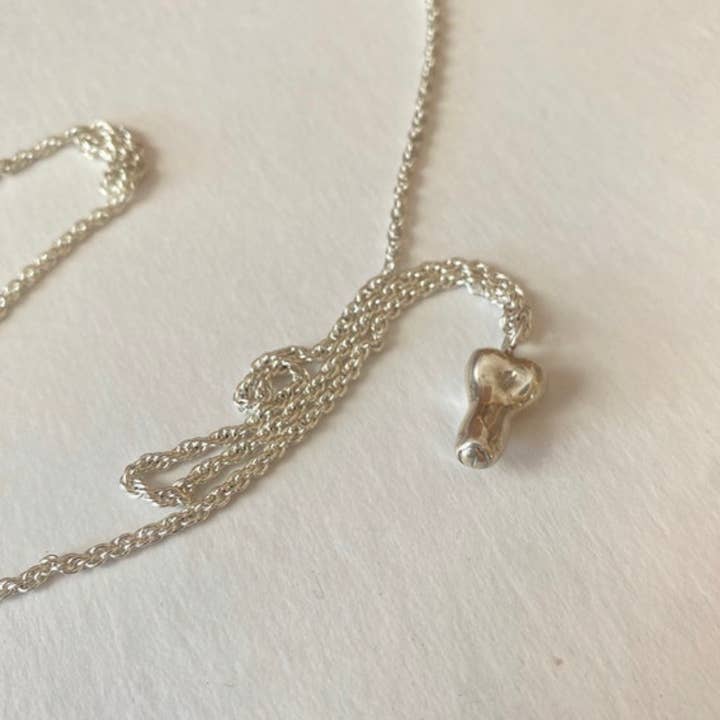 Gilty Boy - Vendita all'ingrosso Collana con ciondolo/pendaglio - Collana con ciondolo a forma di pene piccolo non tagliato