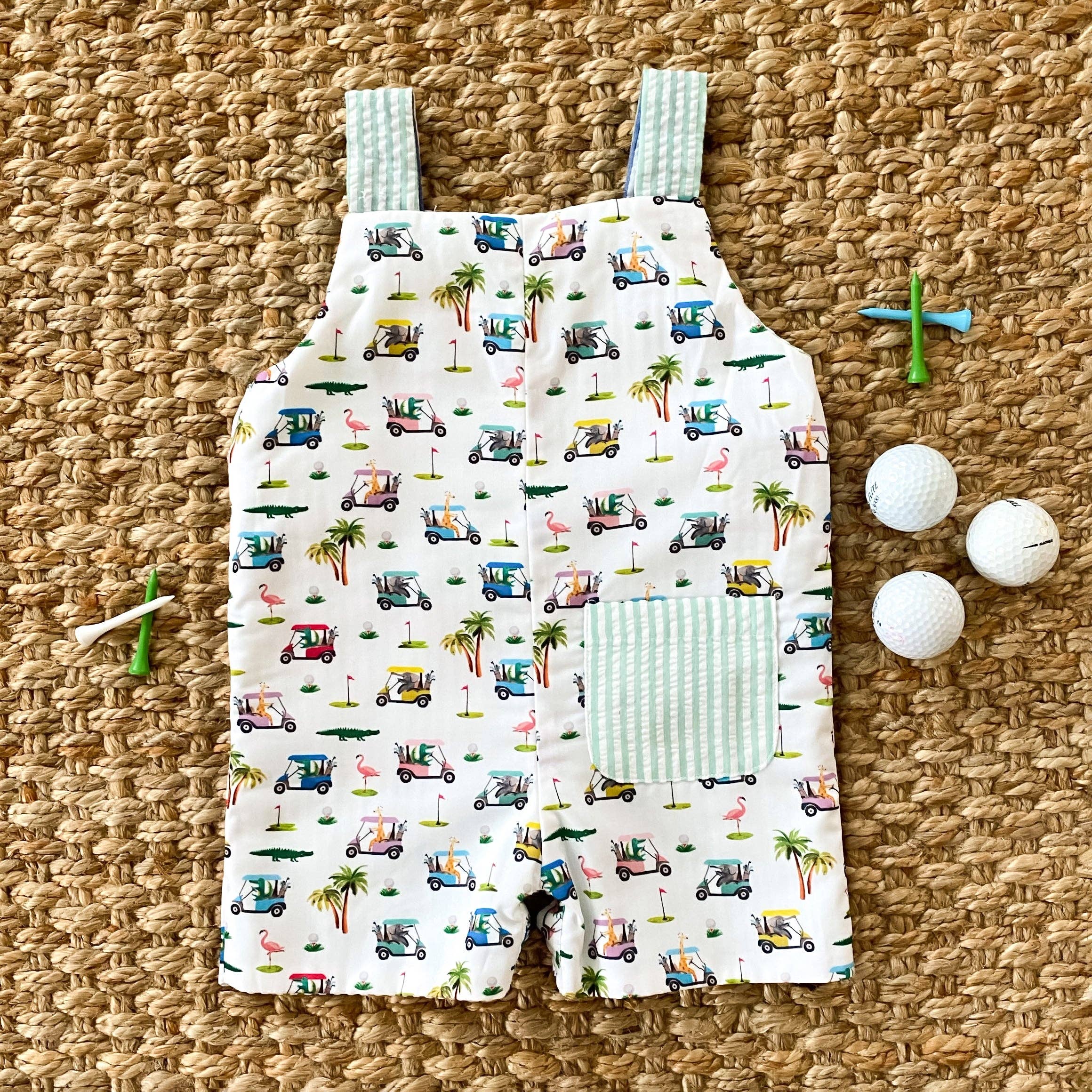 Seven Lantern Lane - Vente Barboteuse – bébé - Réversible Le Palms Golf Jon Jon12