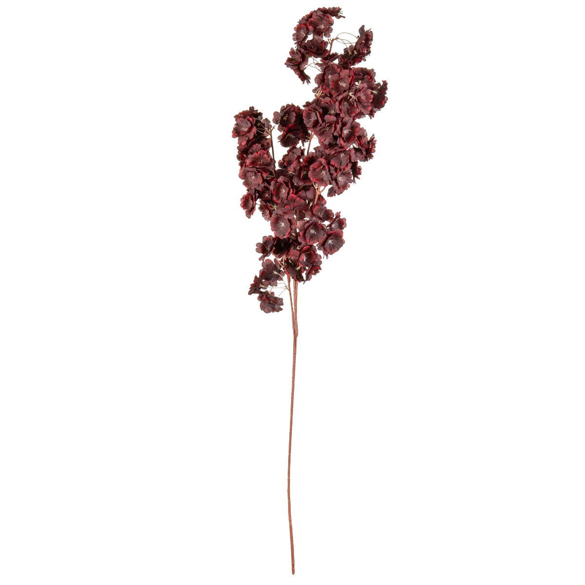 Eleganza Floral - Wholesale Artificial Flowers - Blossom Spray Burgundy0