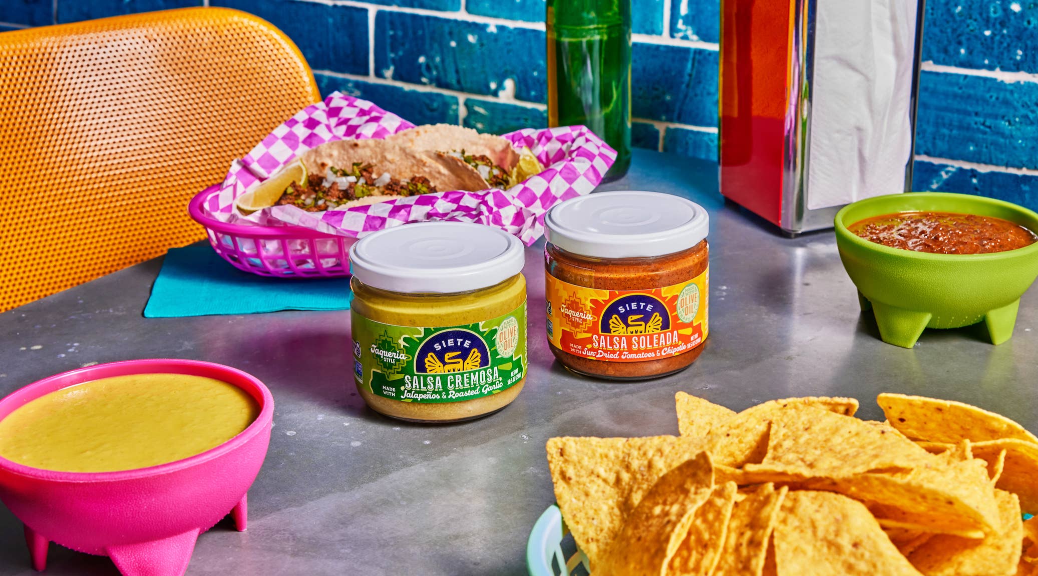 Siete Foods - Wholesale Salsa - Taqueria Salsas MIX 12pk3