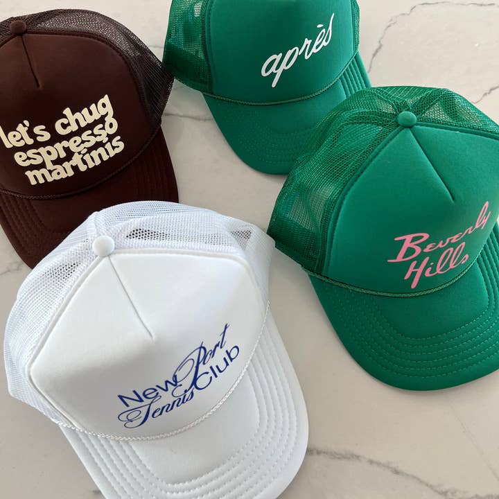 OC trading co - Wholesale Trucker Hat - Unisex - Espresso Martini Trucker Hat1