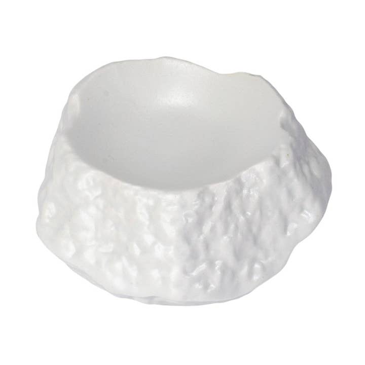 Piatto per salsa in porcellana bianca JP da 3,35"D (5/60) per la vendita all'ingrosso da parte di Urban Tokyo