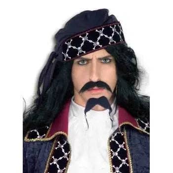 Party Expo, LLC - Wholesale Costume - Men's - Pirate Black Beard & Mustache