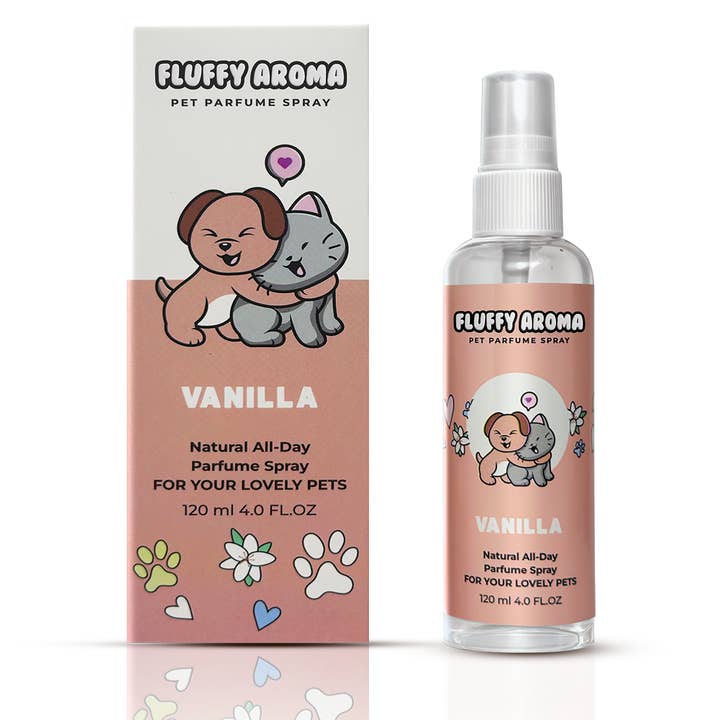 FLUFFY AROMA VANILJ Naturlig All-Day Parfym Spray För Husdjur för wholesale av Daspar