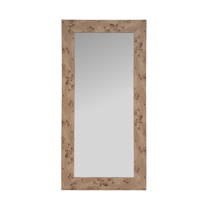 Burled Wall Mirror for wholesale by Howard Elliott on Faire