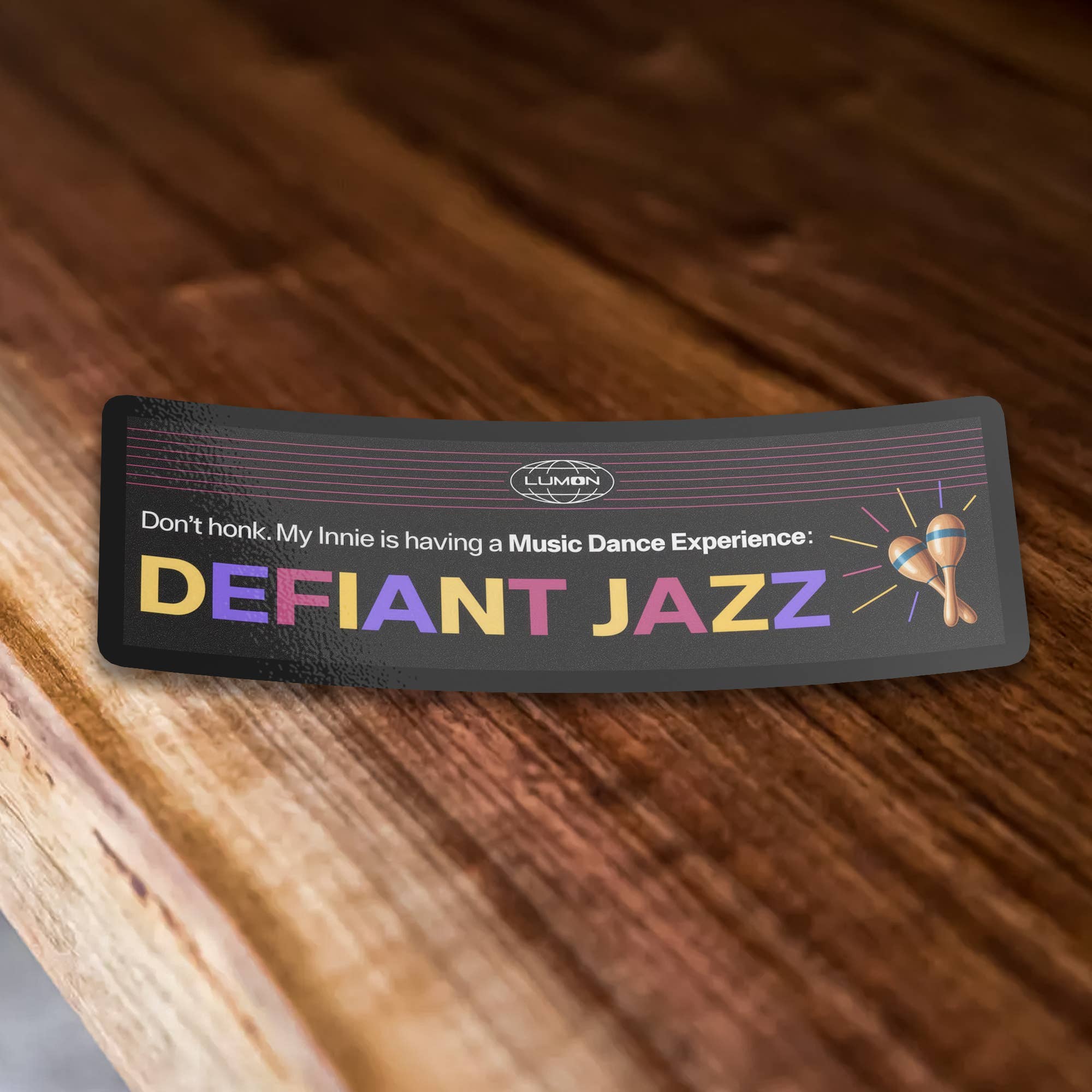 Sticker Bull - Wholesale Sticker - Severance Defiant Jazz Music Dance Experience Vinyl Sticker1