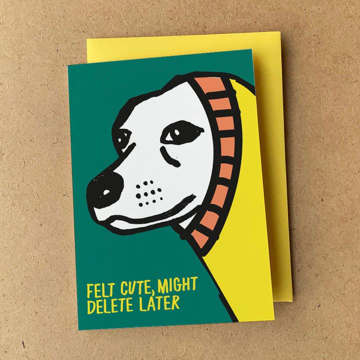 'Cute' Greeting Card for wholesale by RUDE