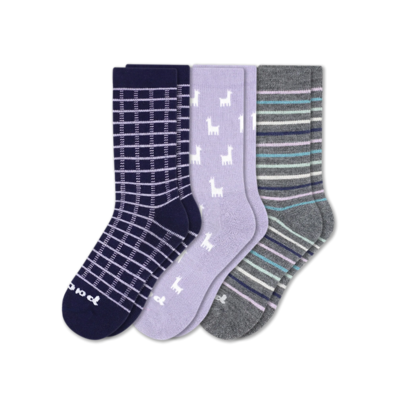 Pacas - Wholesale Socks - Women's - 3 Pack - Women's Crew Pacas Socks78