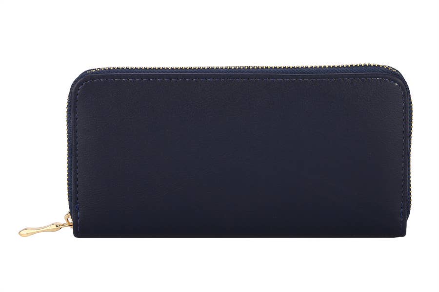 Nima Accessories Inc - Wholesale Wallet - Women's - Ladies Smooth Faux Leather Fashion Wallet4