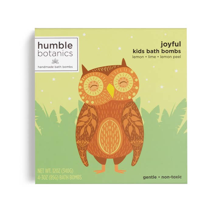 Humble Organics - Wholesale Bath Bomb/Fizz - KIDS Joyful Bath Bomb Set