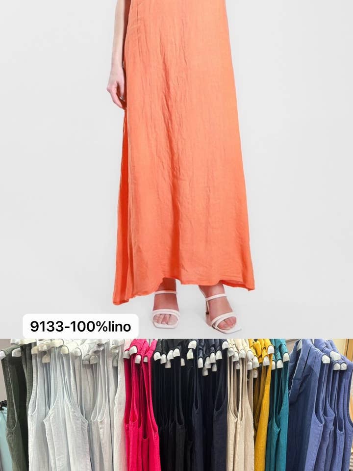 Cielo fashion - Wholesale Dress - Women's - LINEN DRESS0