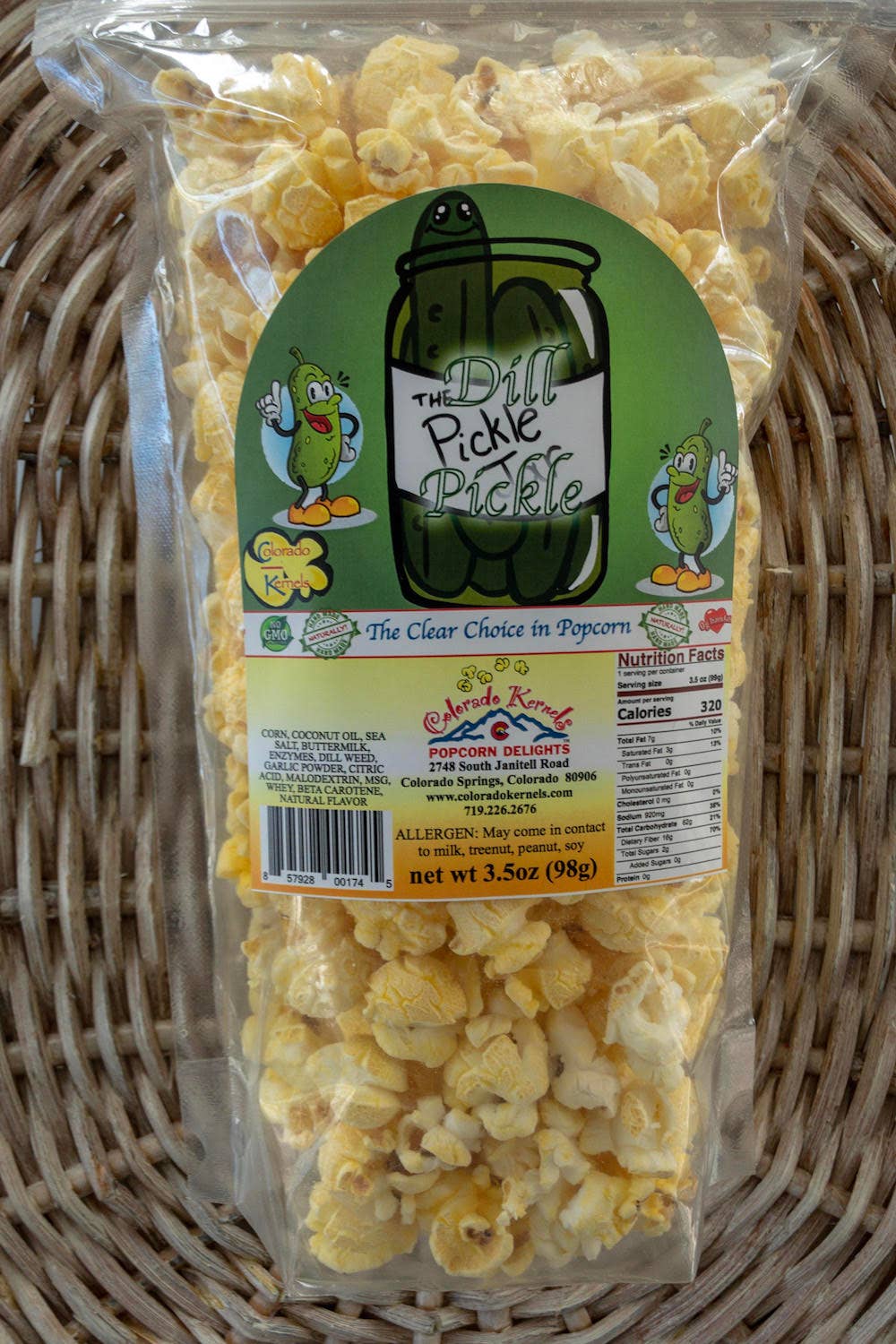 Colorado Kernels - Wholesale Popcorn - Dill Pickle Popcorn