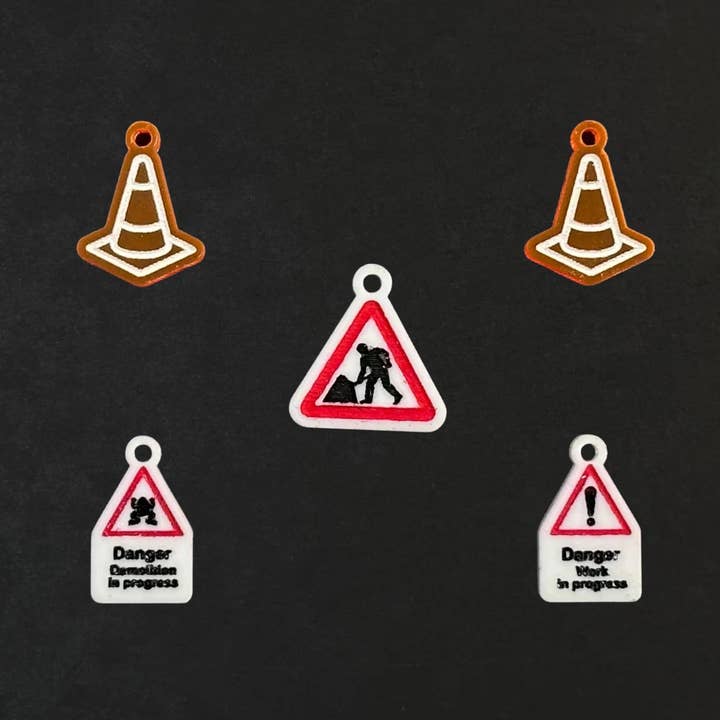 Werk in uitvoering stekenmarkeerders voor wholesale door Yarnistry