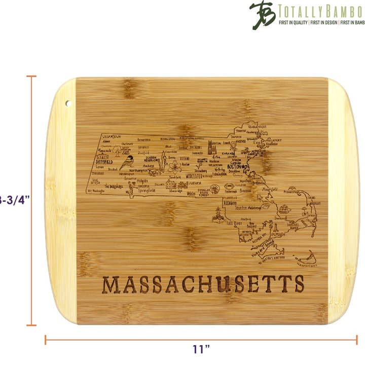 Totally Bamboo - Vente Planche à découper - Une tranche de vie Planche à découper et de charcuterie du Massachusetts5