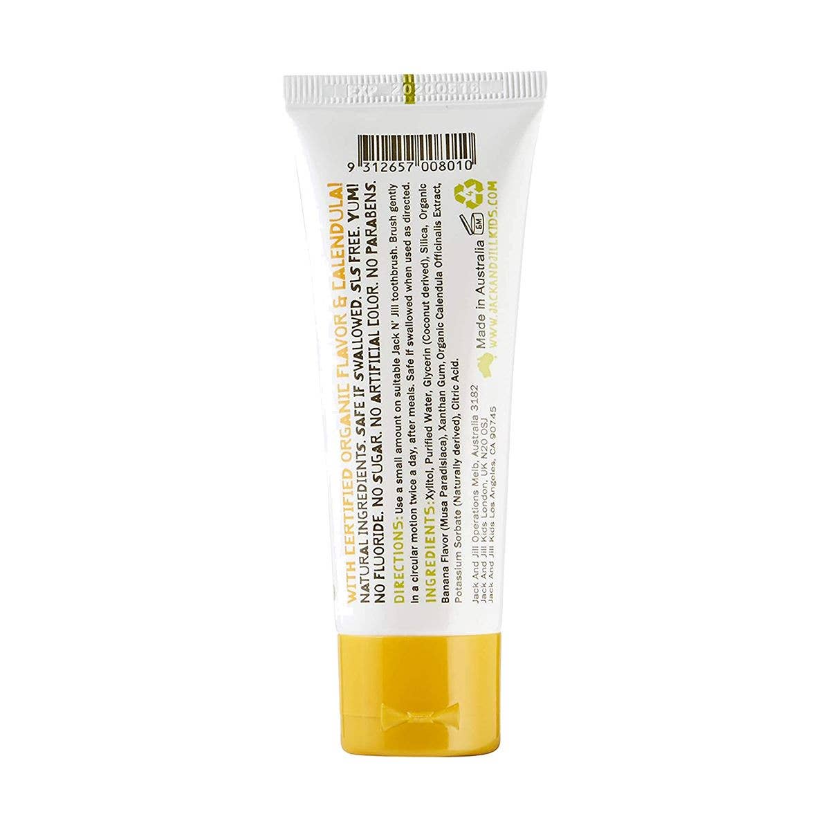 Svi Distributing(SportsFleets) - Wholesale Toothpaste - Jack N Jill Kids-Banana Toothpaste3