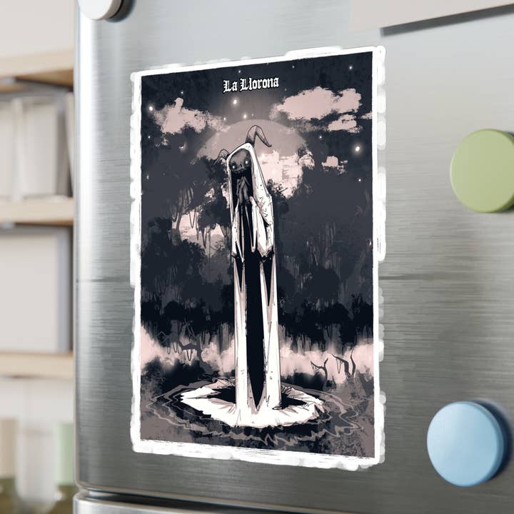 La Llorona Kiss-Cut Vinyl Decal for wholesale by LVB Art