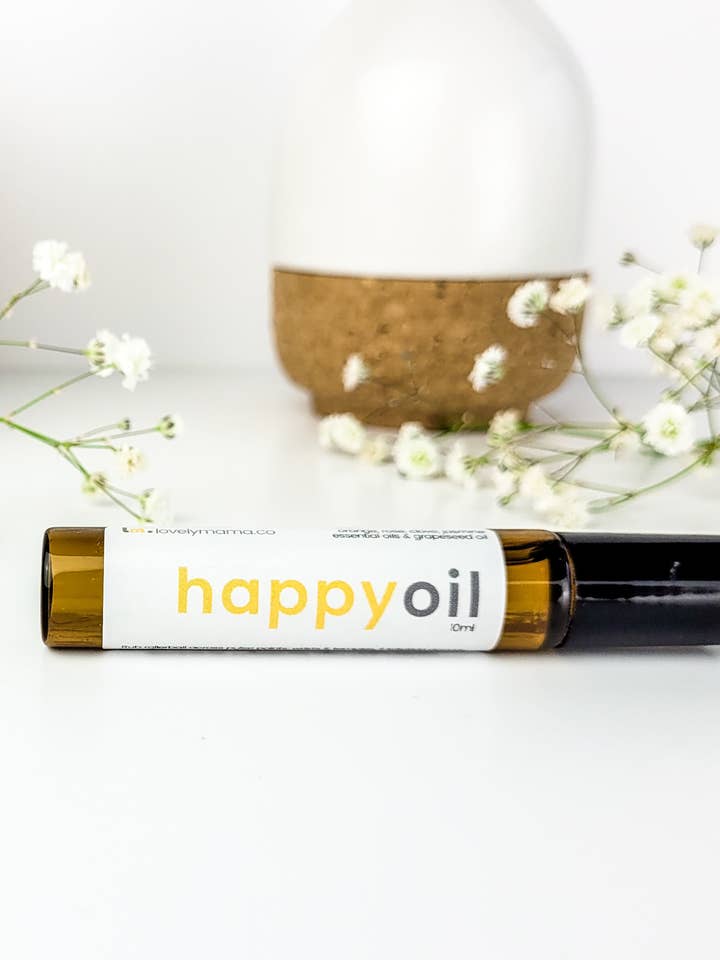 HAPPY PULSE POINT Rollerball | 100% Natural | Essential Oil for wholesale by lovelymama.uk