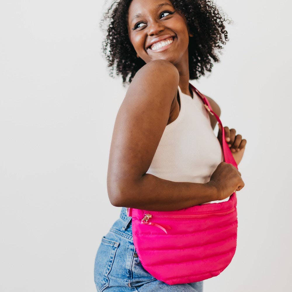 Pretty Simple – wholesale Midjeväska - Dam – Jolie Puffer Midjeväska Grossist - NY FÄRG!38