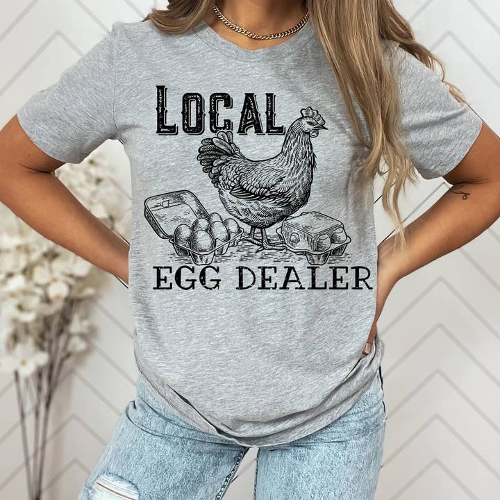 Manches courtes Local Egg Dealer pour la vente par Dockery Corporation