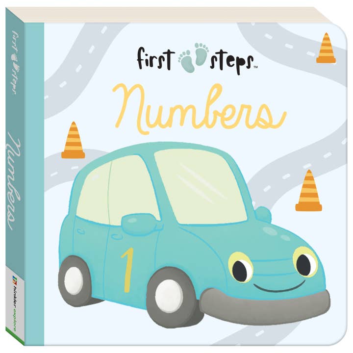 Hinkler - Wholesale Book - Kids - First Steps Numbers Board Book