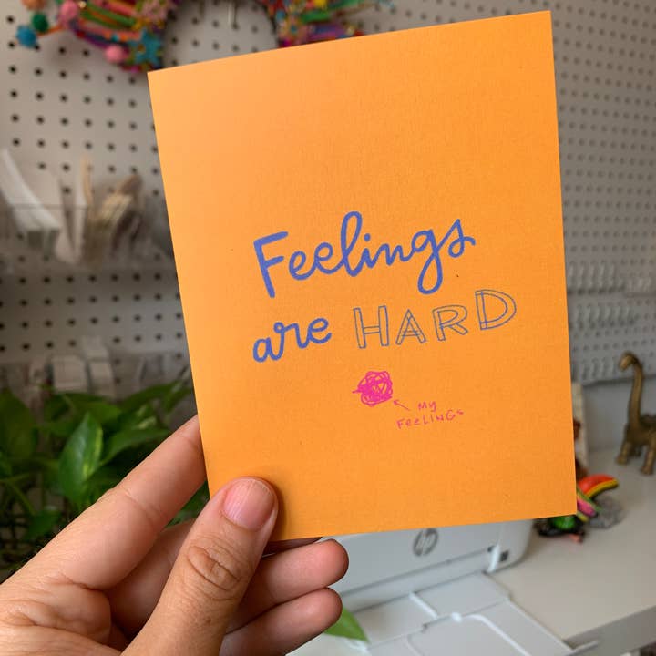 I sentimenti sono hard card per la vendita all'ingrosso da parte di Good Letters Design