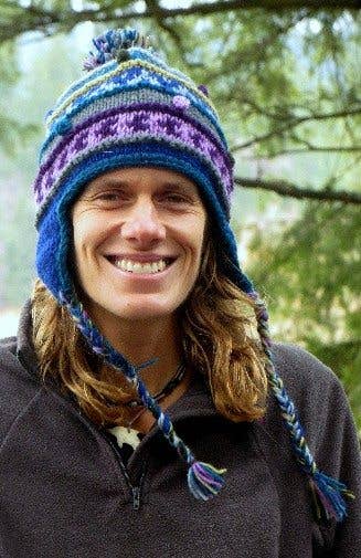 Ganesh Himal Trading – wholesale Beanie – Women's – Wool Knit Earflap Hat w/Stripes & Babbles, fleece lined2