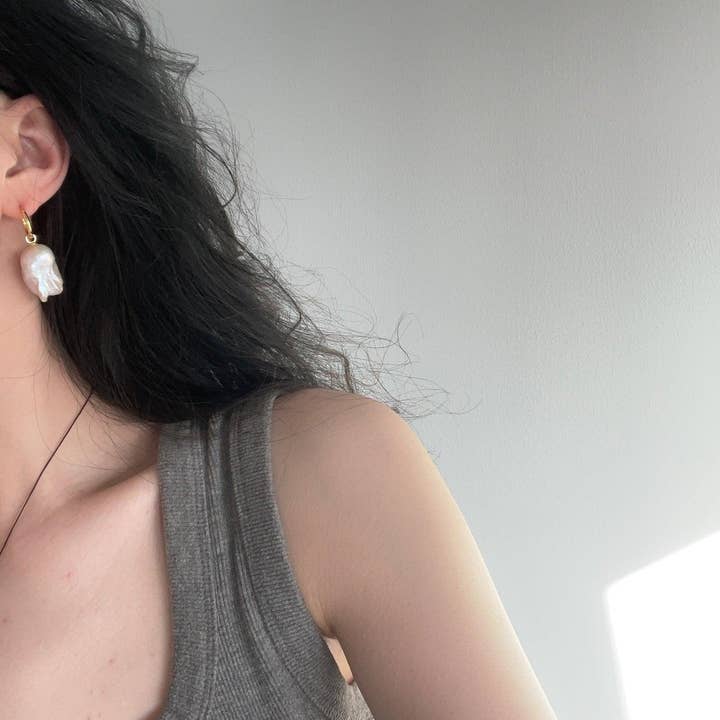 ZEN&CO Studio - Wholesale Dangle Earrings - BECCA Baroque drop earrings5