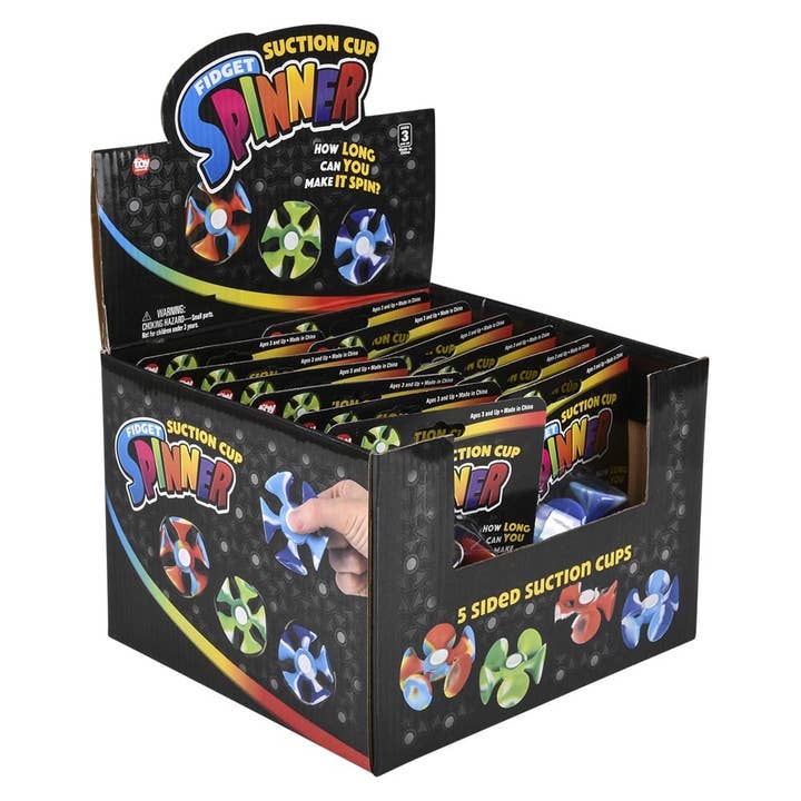 La Luna Bella - Toys - Wholesale Fidget Toy - Kids - 3" Suction Cup Fidget Spinner LLB Fidget Toys5