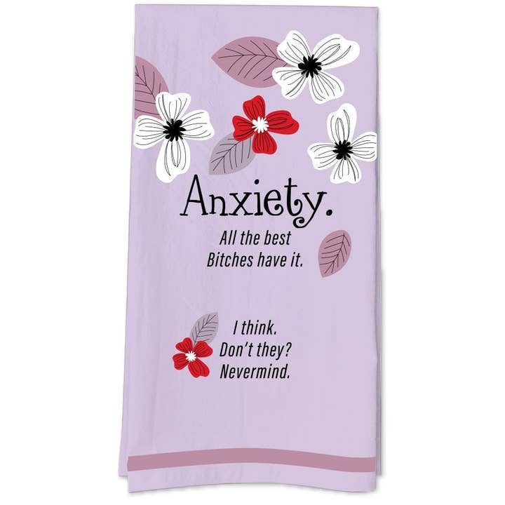 Ansia - Tutte le Migliori Stronze Ce l'Hanno. Strofinaccio | Funatic per la vendita all'ingrosso da parte di Funatic - About Face Designs - Nice Enough Merch Co