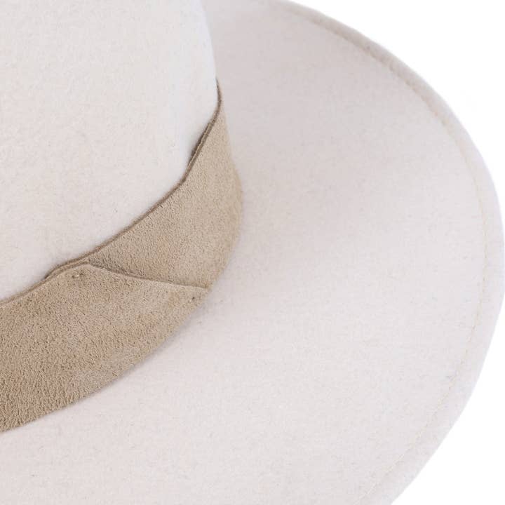 TRAVAUX EN COURS... - Wholesale Fedora - Unisex - WIDE BRIM HAT - leather braid24