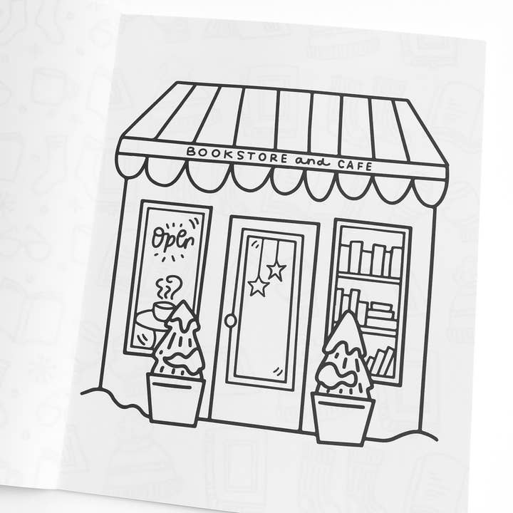 Pippi Post - Wholesale Coloring Book - Kids & Baby - Merry Bookmas Holiday Coloring Book