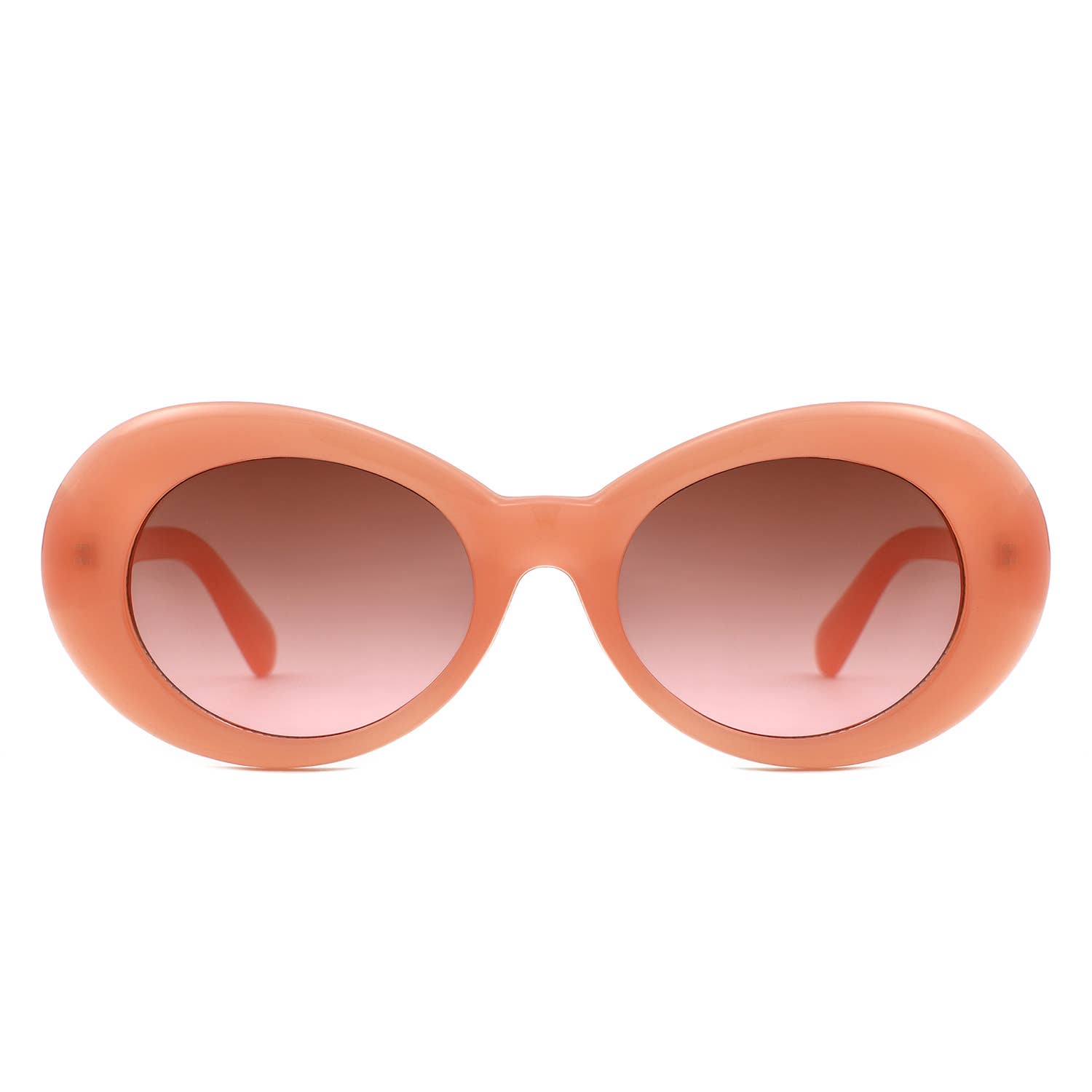 Cramilo Eyewear - Wholesale Sunglasses - Women's - Retro Clout Oval Fashion Goggles Irregular Sunglasses9